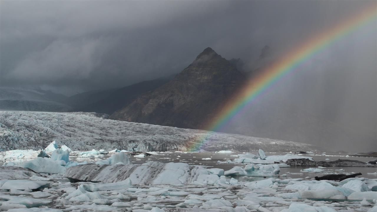 Süd-Island: Gletschersee Jökulsarlon